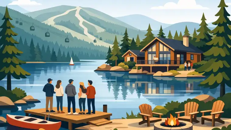 Small Group Accommodation Mont-Tremblant